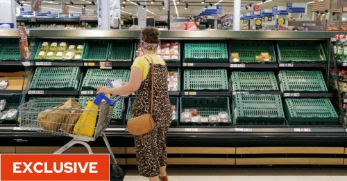 Rural areas and holiday spots at 'back of queue' for food deliveries amid lorry driver crisis