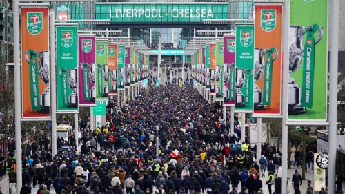 Ticket chaos at Wembley as Liverpool fans face long queues for Carabao Cup final