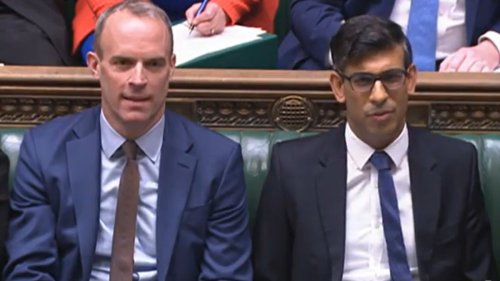 No 10 won’t deny Rishi Sunak knew of ‘written complaint’ over Dominic Raab’s alleged bullying