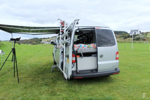 My first campervan holiday, waking up to the country's finest views