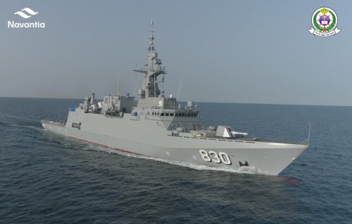 Navantia entregará el domingo la tercera a la Marina Real saudí