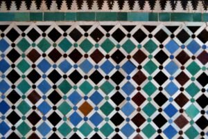 Zellige marocain et faïence