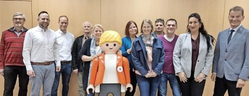 „SPD vor Ort“ informiert sich beim Bayerischen Roten Kreuz Bad Kissingen