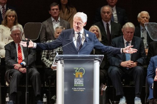 Clinton bei Gedenken an Oklahoma-Anschlag vor 30 Jahren