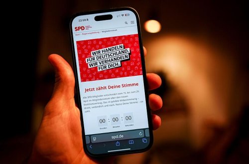 SPD-Mitglieder stimmen Koalitionsvertrag zu