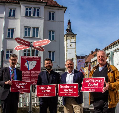 Würzburg: Schilder geben Einblick in Geschichte - "Mittelalter zum Greifen nah"