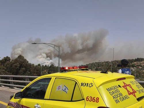 Schwere Waldbrände wüten bei Jerusalem