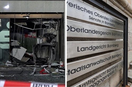 Bamberg: Gerichtsprozess gegen Geldautomaten-Sprenger - Anklage zugelassen