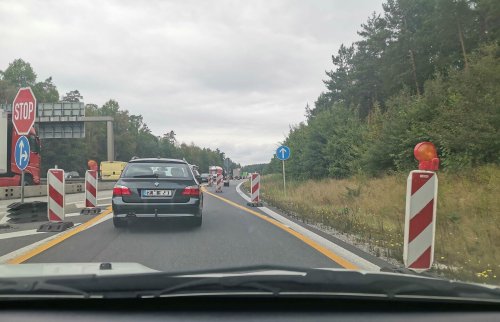 A3 bei Erlangen: Sperrung der Auffahrt Frauenaurach wird verlängert