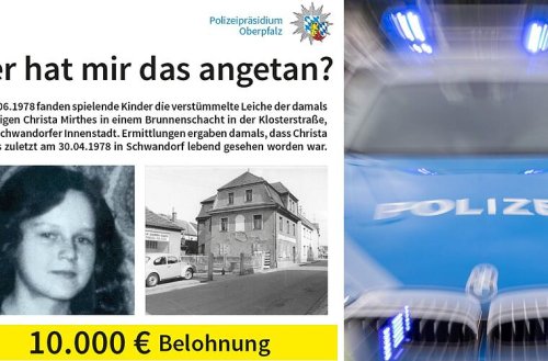 Schwandorf: Mord an Christa Mirthes - Polizei verfolgt neue Taktik im Cold Case aus der Oberpfalz