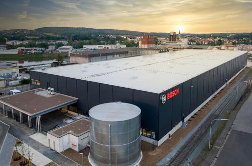 Bamberg: Bosch eröffnet neues Logistikzentrum - rund 10.000 Quadratmeter Hallenfläche