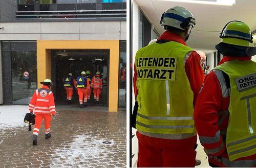 Großaufgebot rückt zu Krankenhaus-Brand in Würzburg aus - Rettungsdienst mit herziger Geste