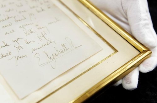 Brief von Königin Elisabeth II. wird versteigert