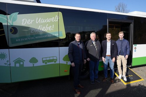 Neue Busse im Nürnberger Land - öffentlicher Nahverkehr setzt künftig auf KlimaDiesel