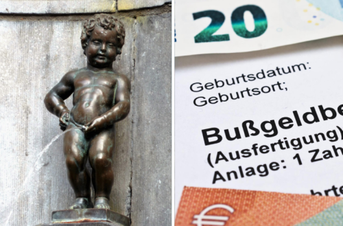Erlangen: Wildpinkeln geht schief: Mann will gegen Auto urinieren - Geldstrafe wohl das kleinere Problem