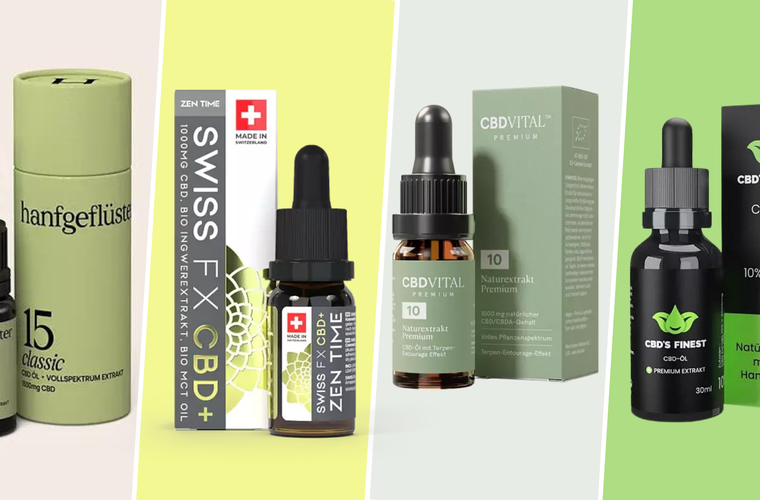 CBD gegen Stress: 5 beliebte Präparate unter 40 Euro