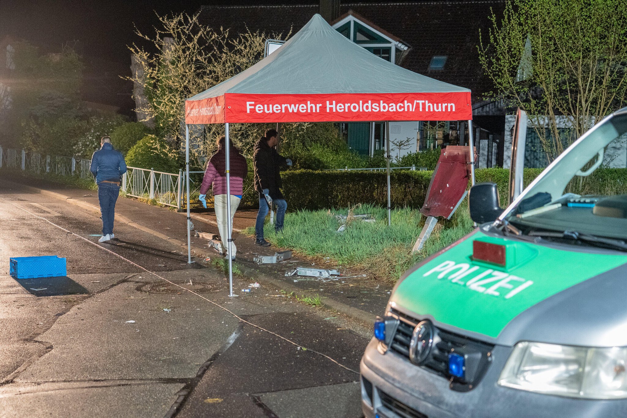 Heroldsbach: Explosion am Karfreitag in Franken - Zeugen rufen Einsatzkräfte