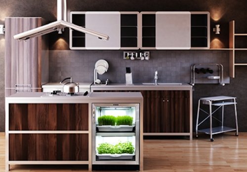 Urban Cultivator Grows 100% Organic Hydroponic Greens in a Stylish and Fully Automated Indoor Garden