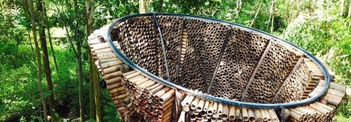 Energy efficient bamboo device in Vietnam is a cooling system