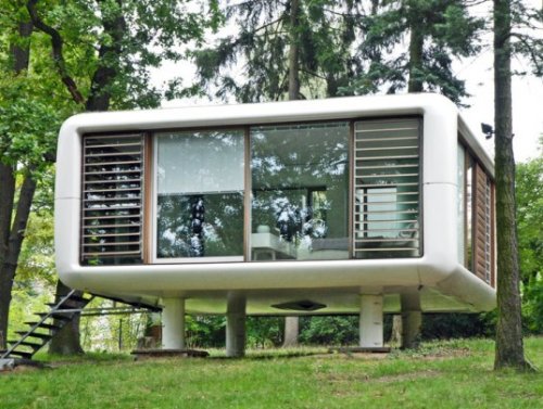 Tiny Space-Age LoftCube Prefab Can Pop up Just About Anywhere