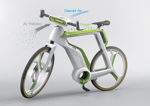 Photosynthesis Bike Purifies the Air as You Ride