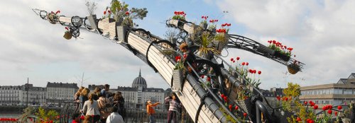This French art collective is building the world's largest hanging garden