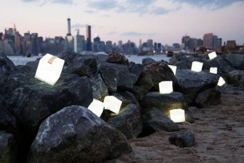 The Solight Solarpuff solar-powered lantern provides off-grid light where there is no electricity