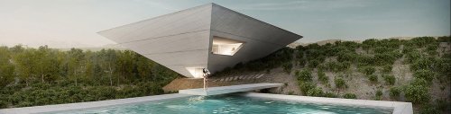 Monumental inverted pyramid home in Spain will blow your mind