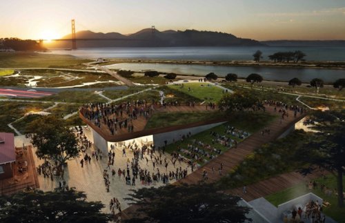Five Major Landscape Architecture Firms Unveil Competing Designs for New Presidio Parklands Project in San Francisco