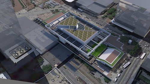 Atlanta unveils first ever soccer field inside a transit station