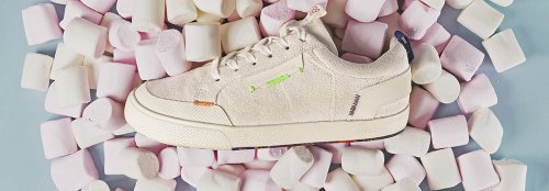 Nuven vegan sneakers are made of recycled balloons