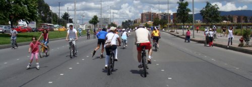 Car-free Sundays are the norm in Colombia’s capital city, Bogotá
