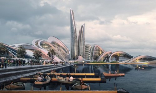 Zaha Hadid unveils futuristic designs for “New Moscow”