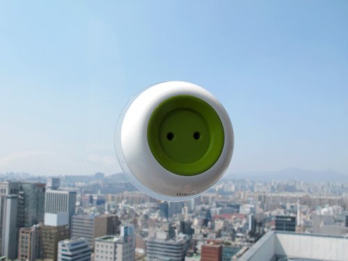 Window Socket: Portable Solar-Powered Outlet Sticks to Windows, Charges Small Electronics