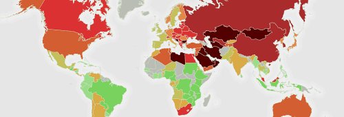 New map reveals the world's most toxic countries