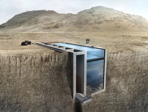 After going viral, this unbelievable cliffside home is becoming a reality