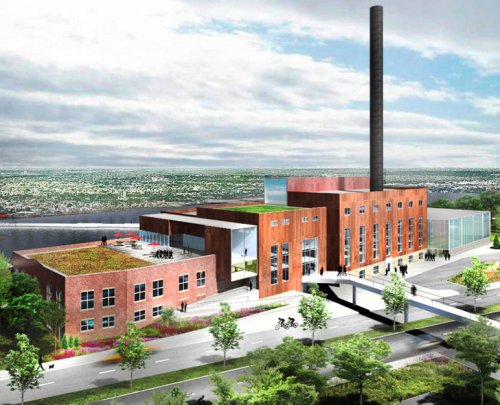 Studio Gang is Transforming a Dirty Coal Power Plant Into a Green Arts College