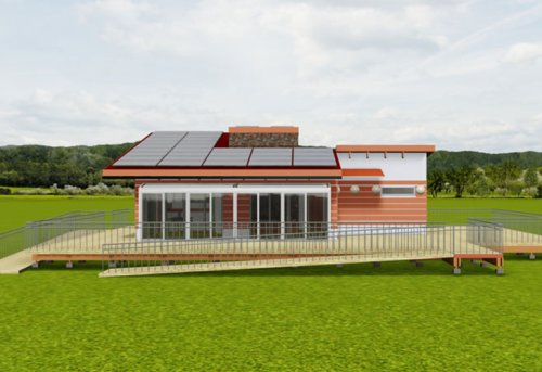 West Virginia University Students Create a Sustainable Home that Honors Appalachian Tradition