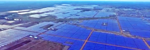 India just fired up the world’s largest solar plant to power 150,000 homes