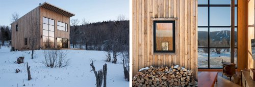 Young carpenter builds cost-effective timber cabin for his first home