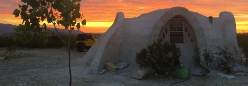 Solar-powered dome in the Texas desert is the perfect place to go off the grid