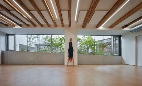 Yoga Garden and Art Gallery Brno is born from a post-industrial building