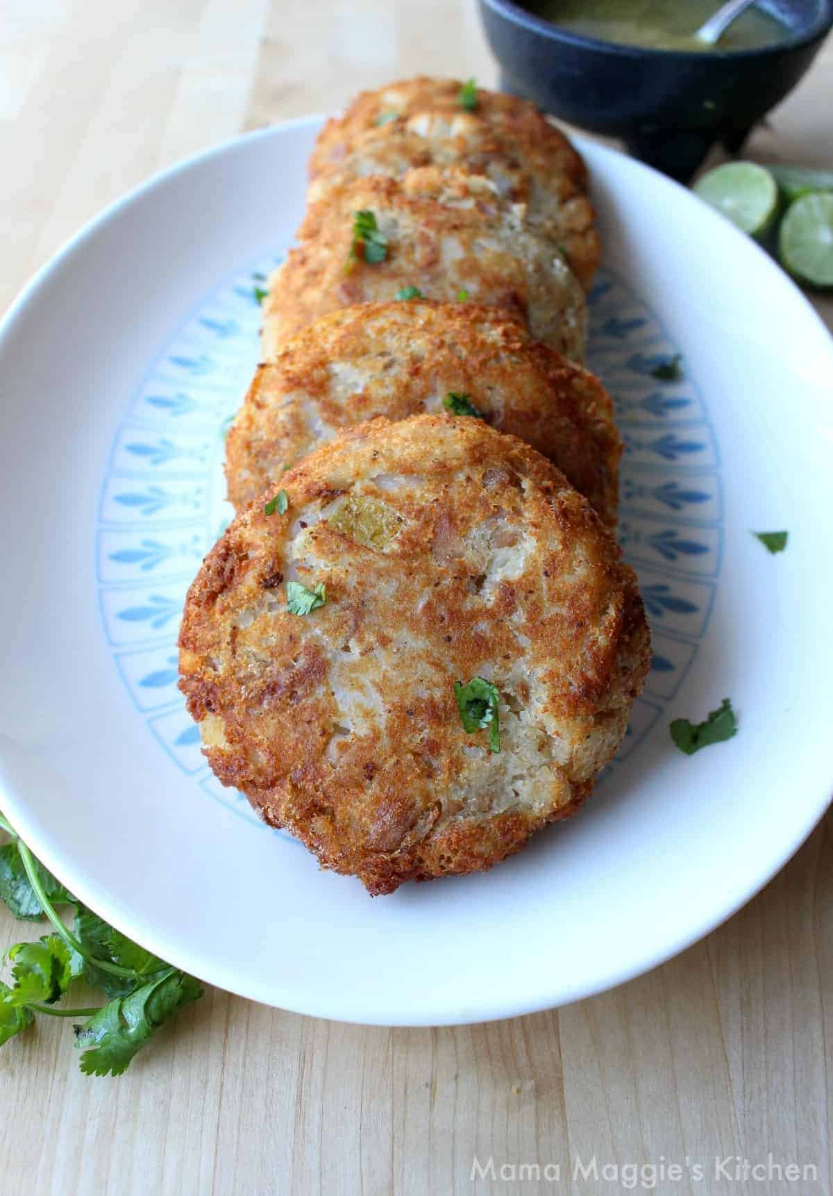 Tortitas de Papa con Atun (Tuna Potato Patties)