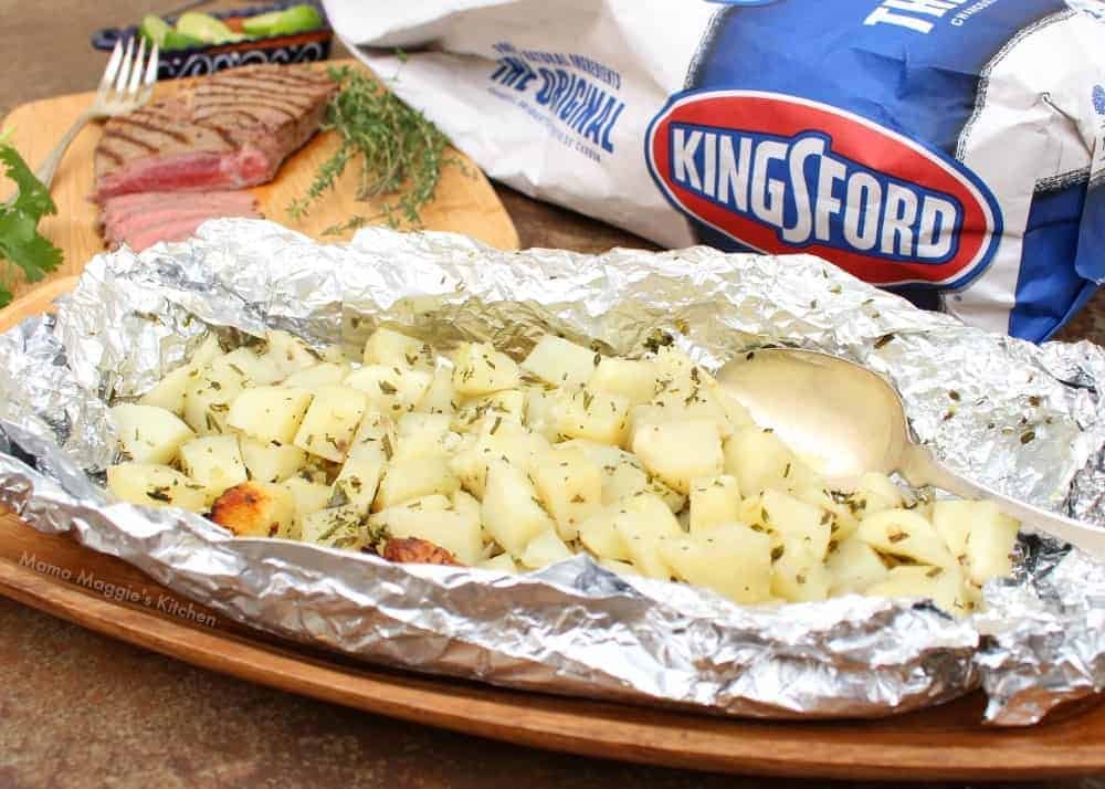 Grilled Herb Potatoes