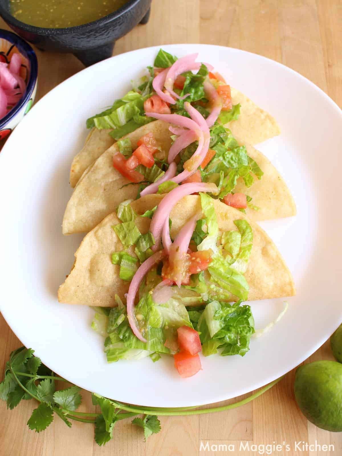Potato Tacos Dorados (Tacos Dorados de Papa)