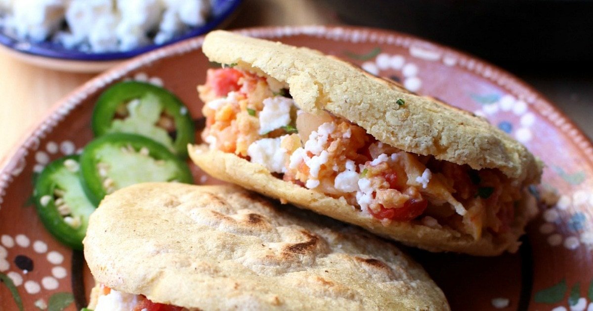 Breakfast Gorditas (with freezer instructions)