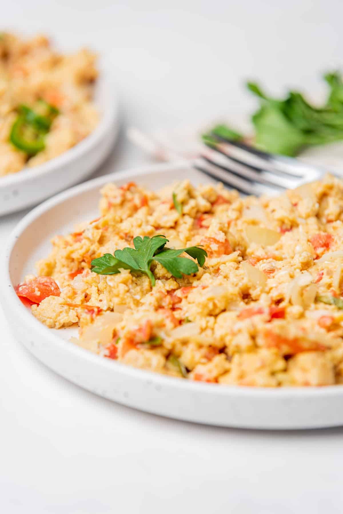 Huevos a la Mexicana (Mexican Scrambled Eggs)