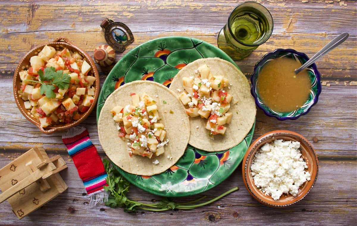 Papas a la Mexicana