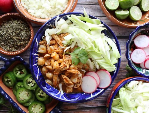 Red Chicken Pozole