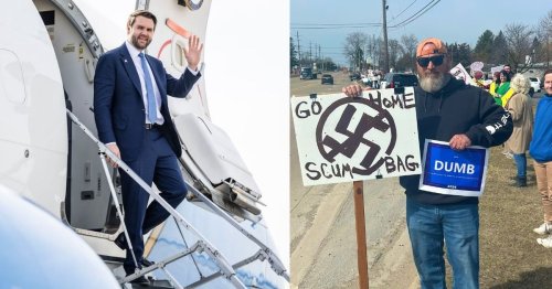 JD Vance Mocks Protestors During His Visit To Michigan—Asks "Why Are They Here and Not ..."